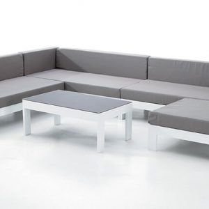 Sofás modulares de Aluminio