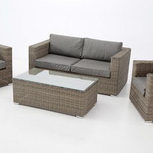 Set de sofás de Ratán